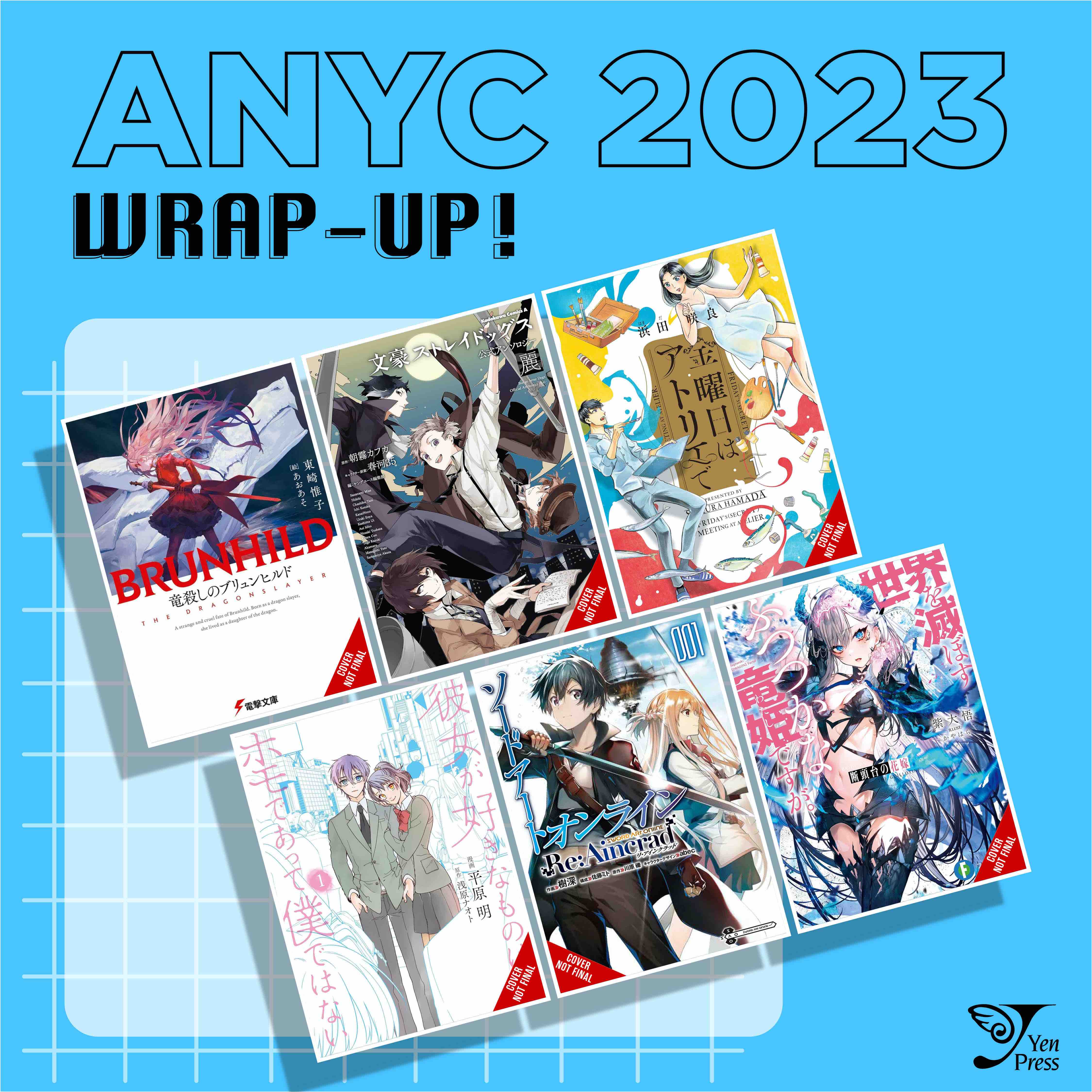 Yen Press Bursts Out of Anime NYC with Twenty Exciting New Titles