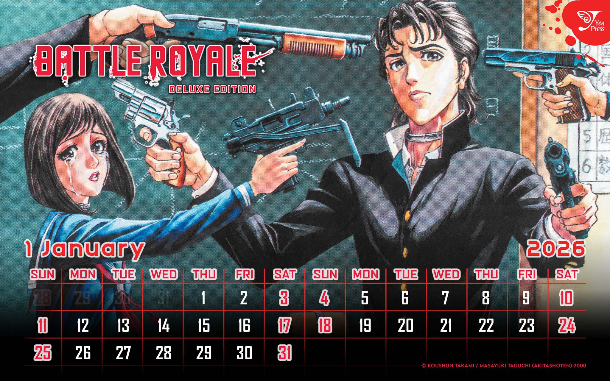 January 2026 Wallpaper Calendars