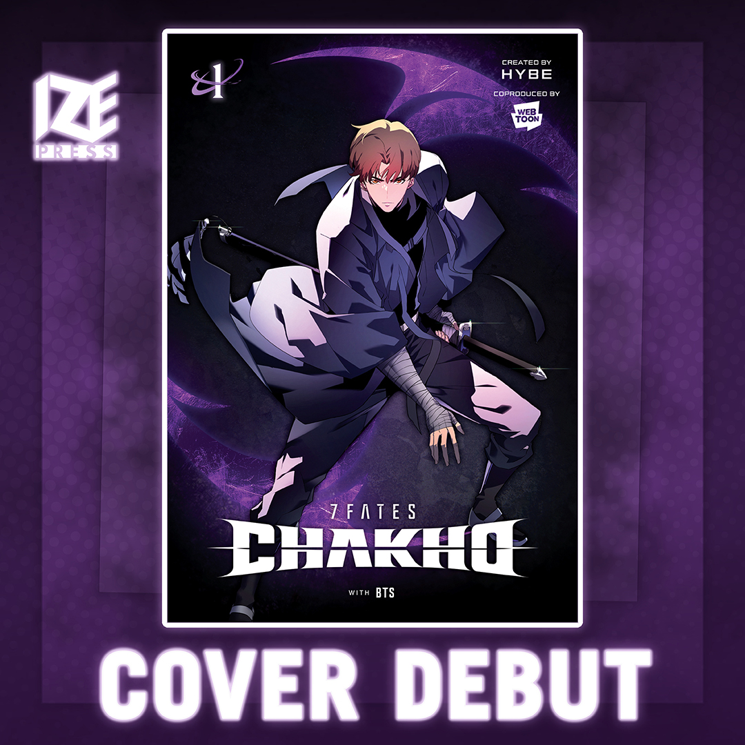 Ize Press Reveals Covers for BTS’ 7FATES: CHAKHO and Other HYBE Webcomics