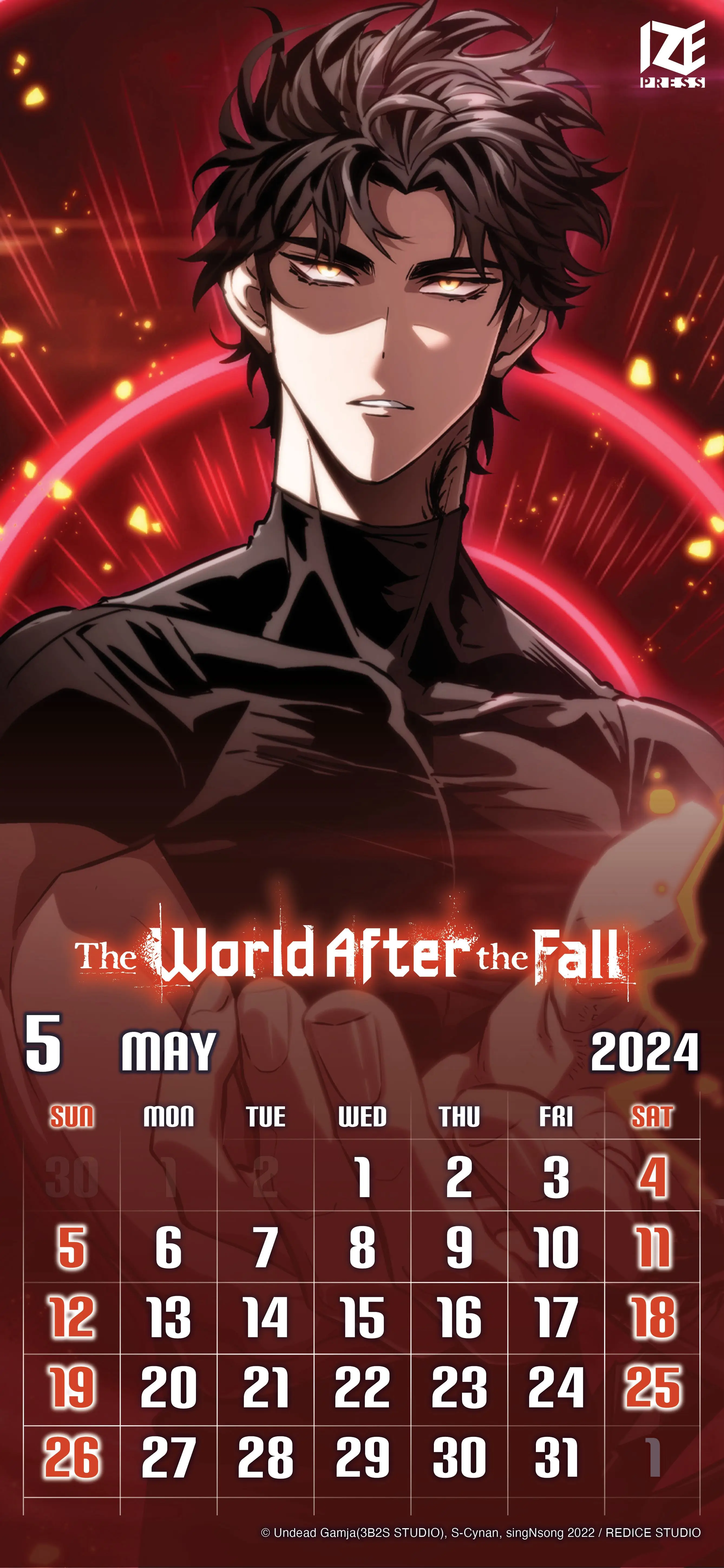 The World After the Fall Calendar Wallpapers