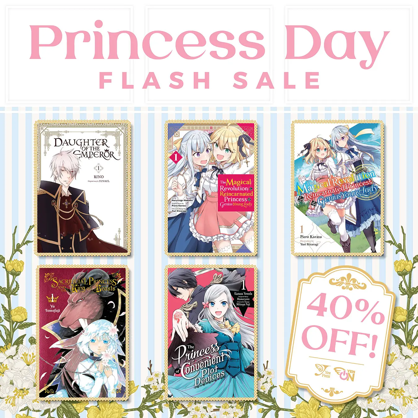 PRINCESS DAY FLASH SALE - 40% Off!