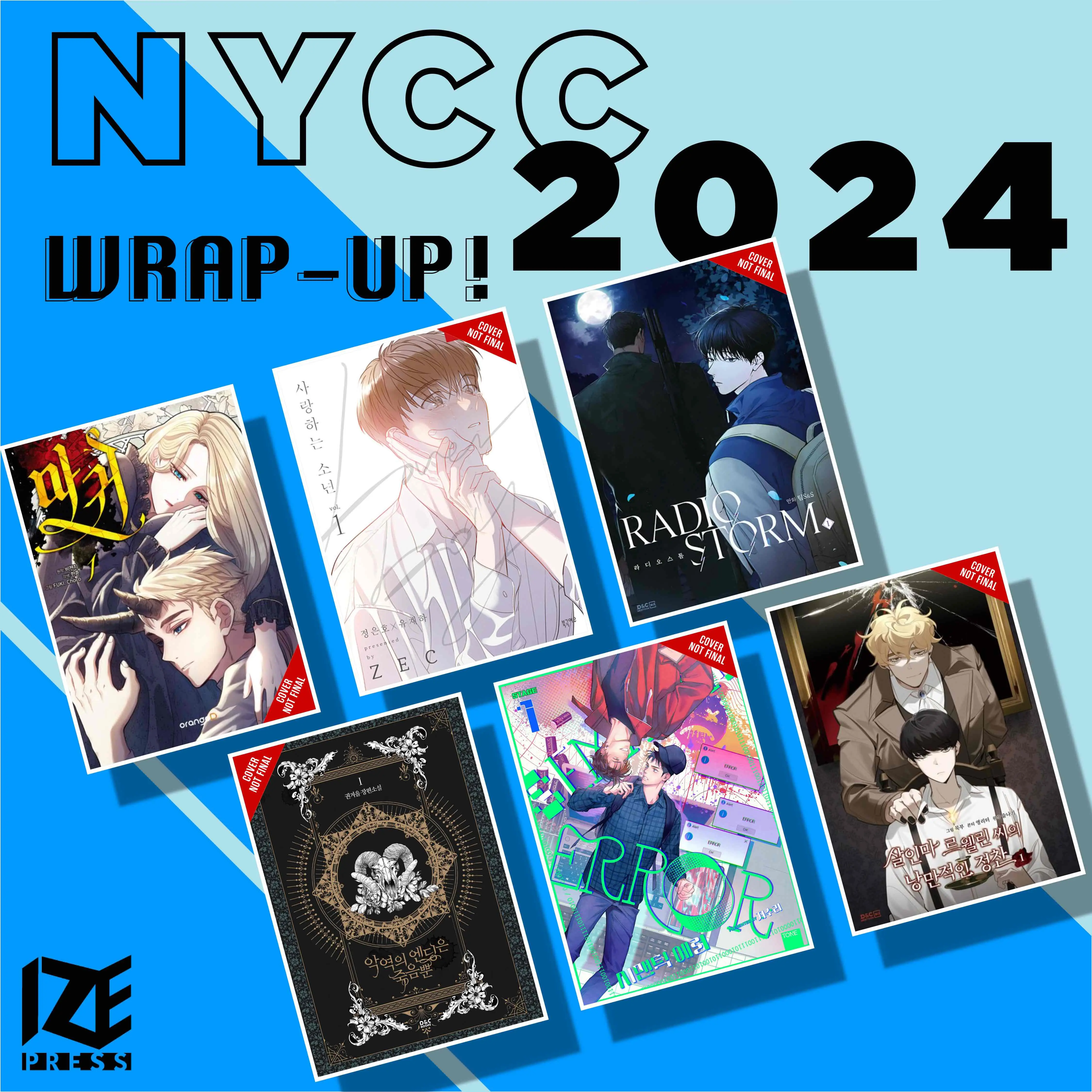 New Manhwa and Novels Joining Ize Press