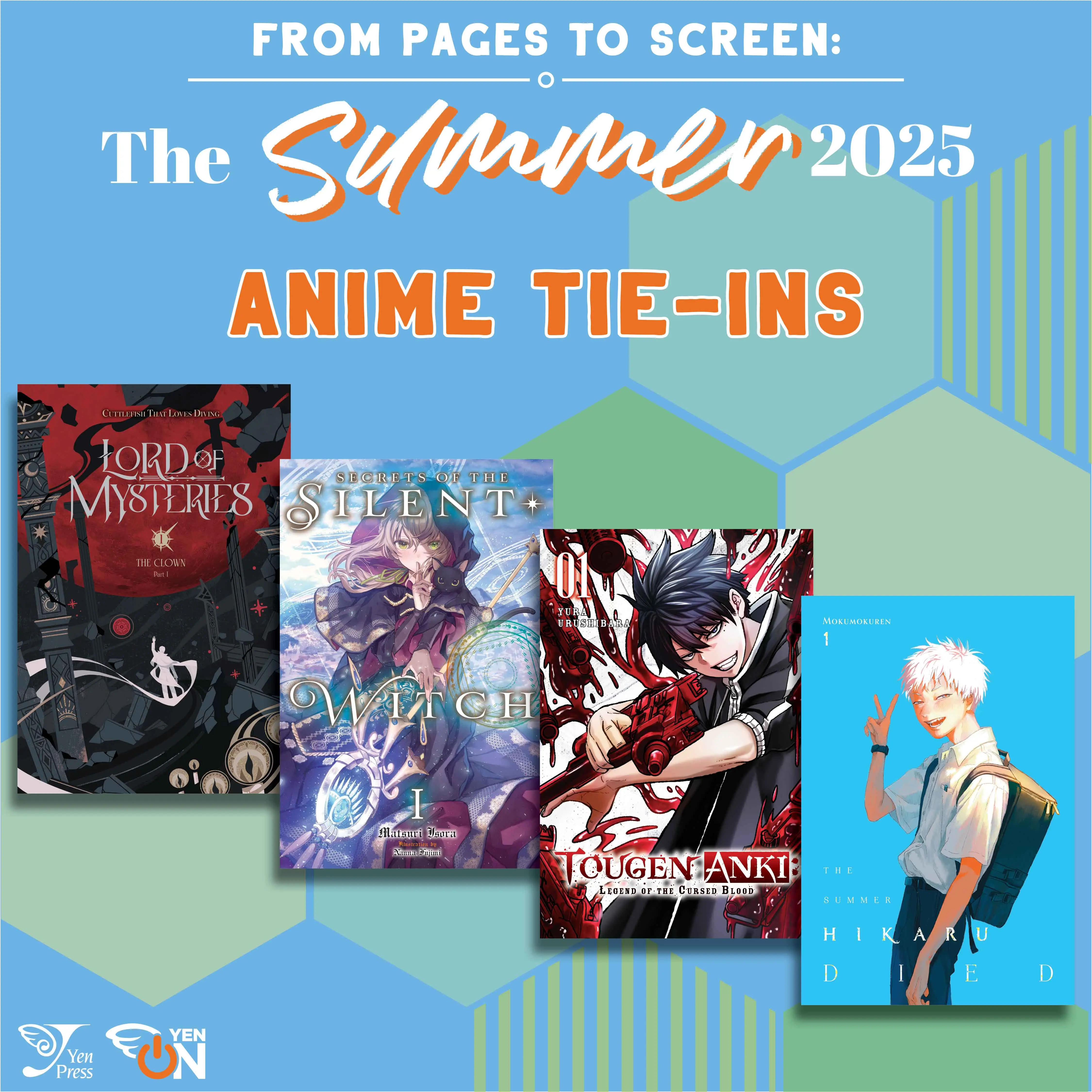 Things are Getting Heated with the Summer 2025 Yen Press Anime Lineup!
