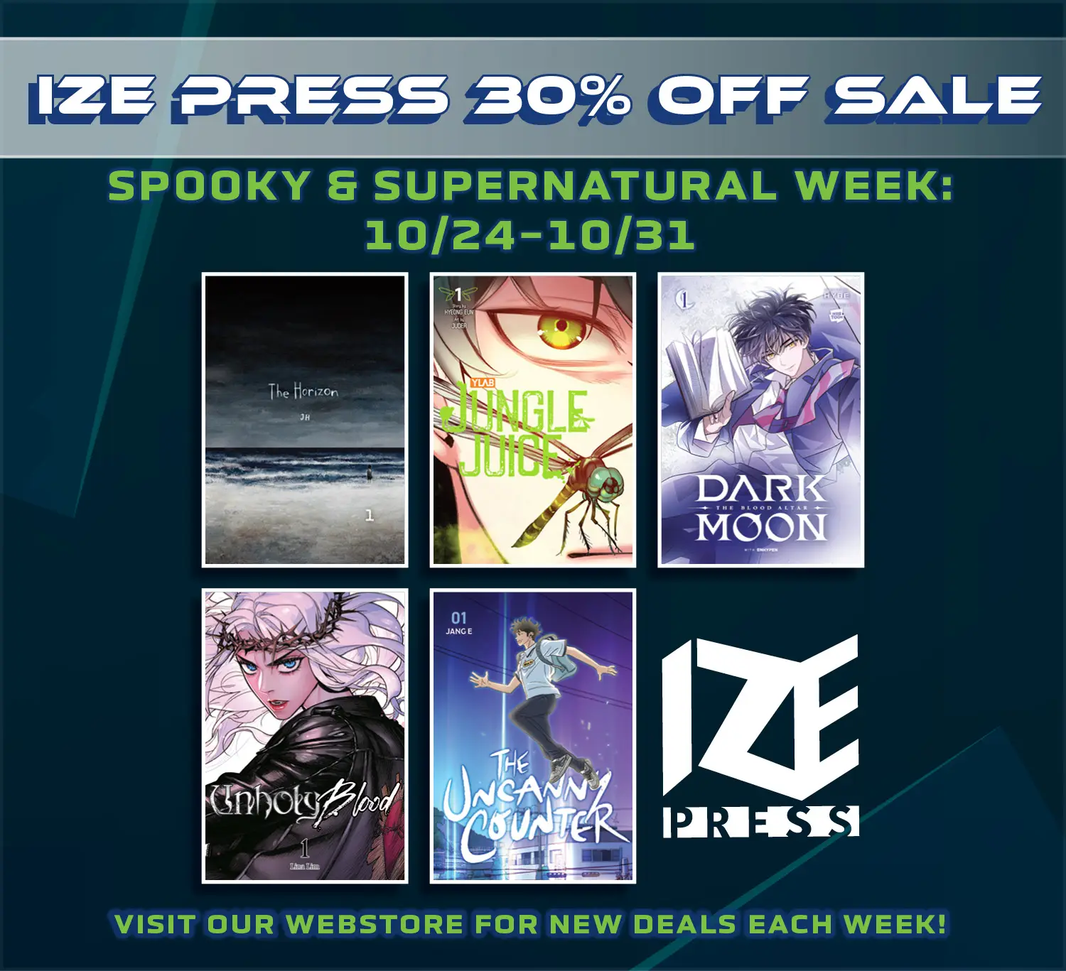 Ize Press Birthday Sale - Week 4