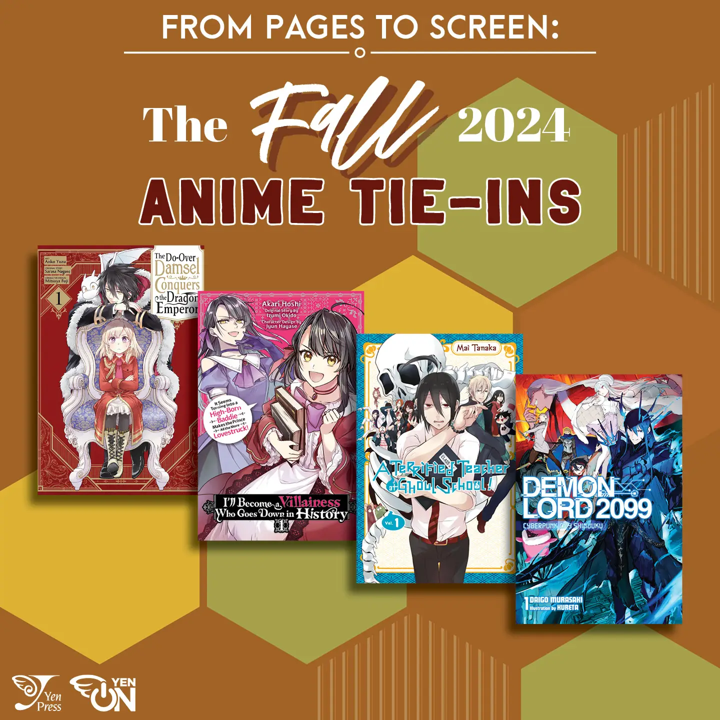 The Fall 2024 Yen Press Anime Lineup! News Yen Press