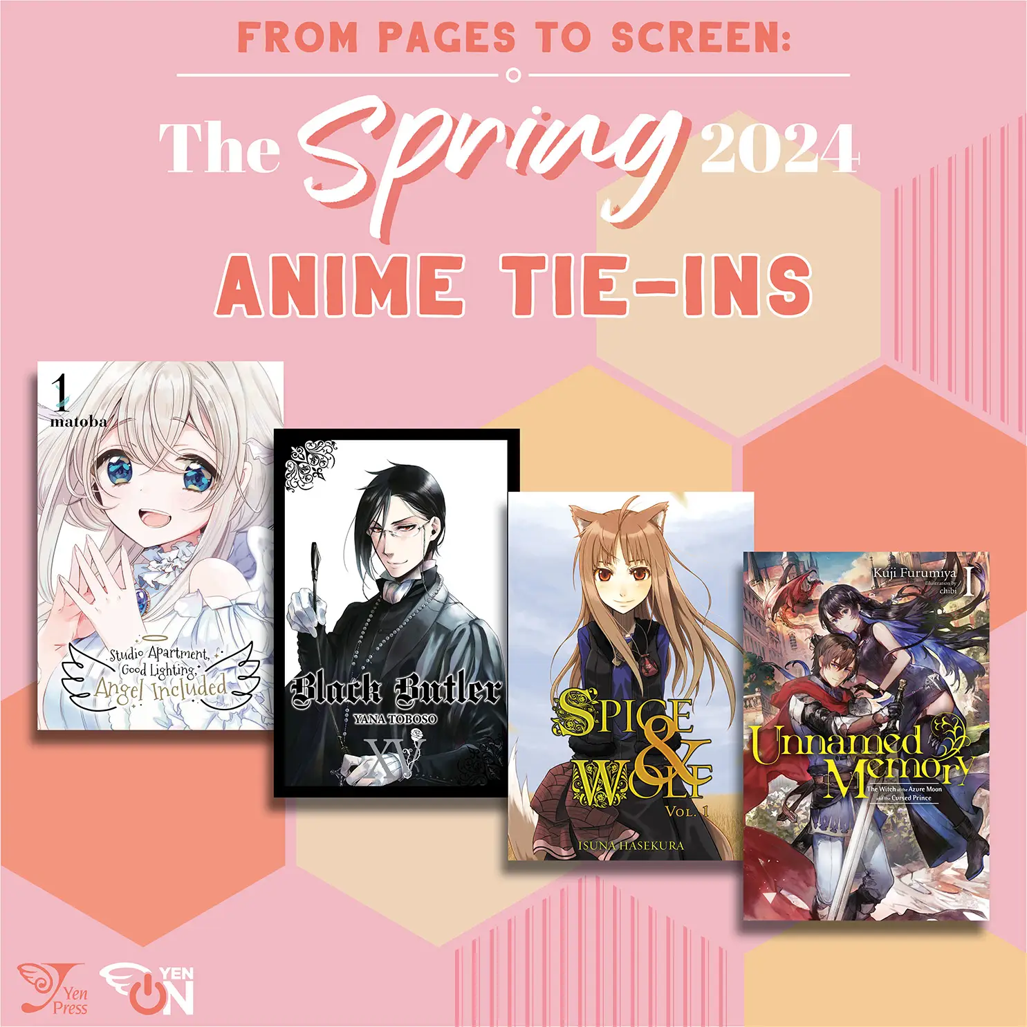 The Spring 2024 Yen Press Anime Lineup!